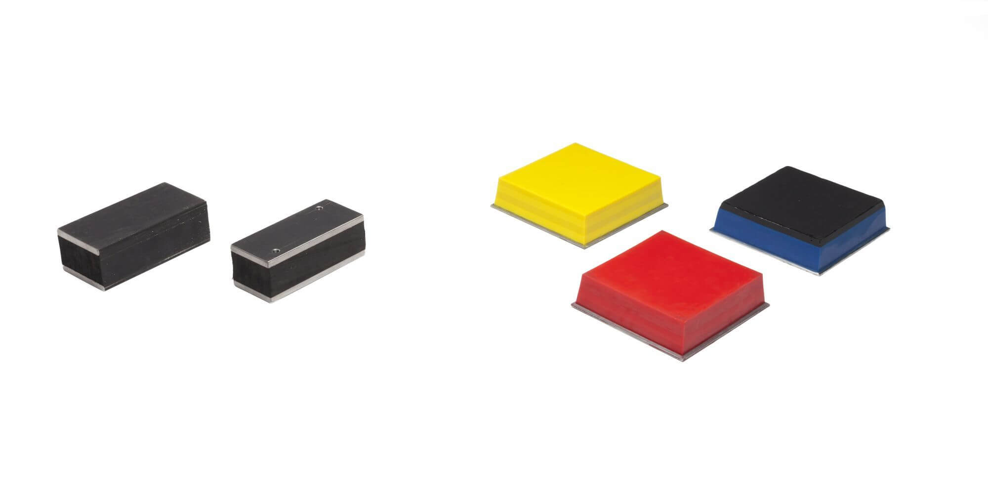 Polyurethane and rubber bearings Polyurethane and rubber bearings