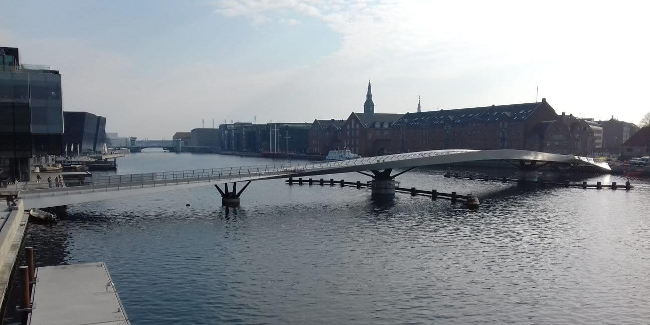 Ridderflex parts in Vester Voldgade bridge in Copenhagen