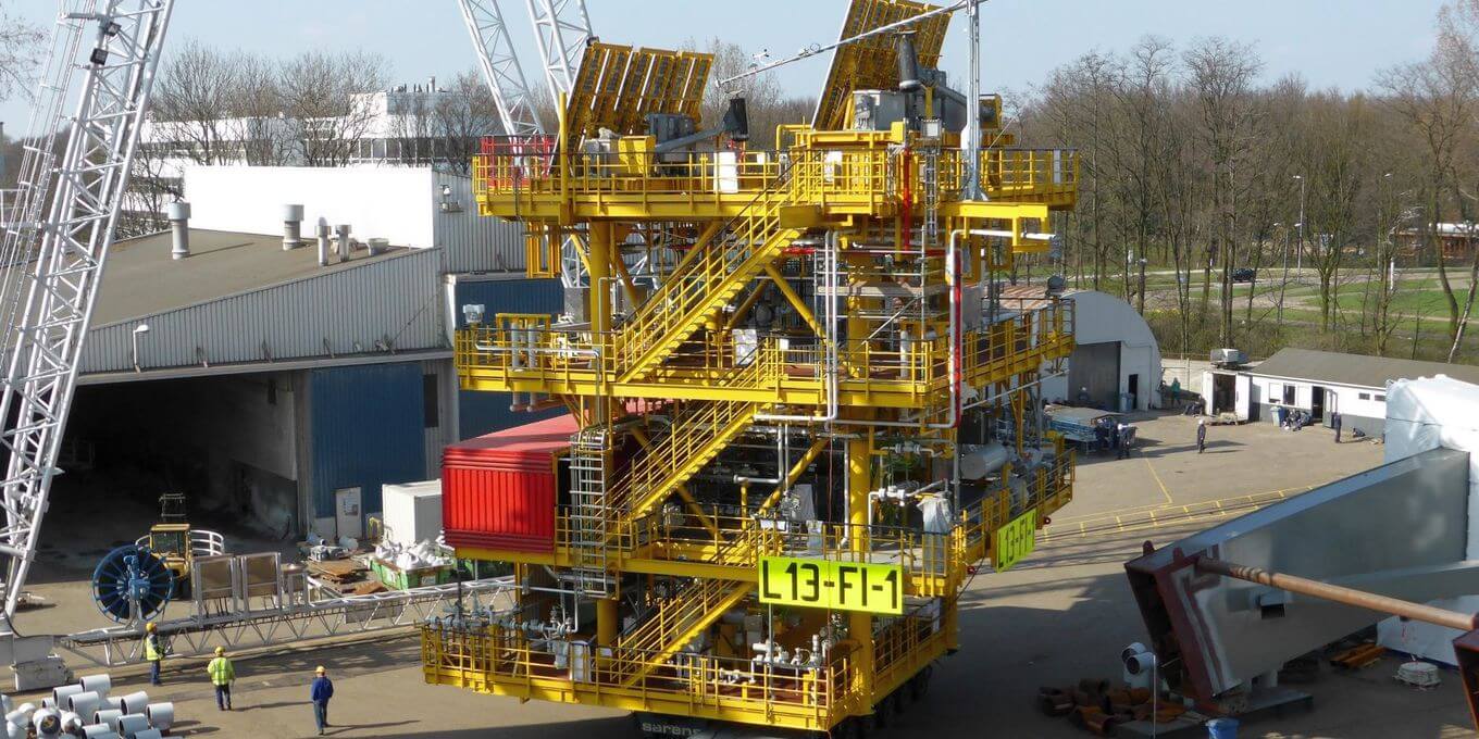 Ridderflex riser pipe lining in self-sustaining NAM platform